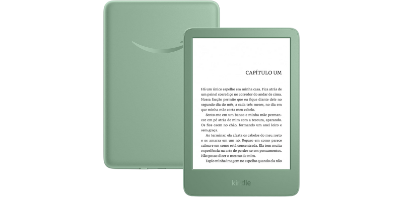 Novo Kindle 2024 verde