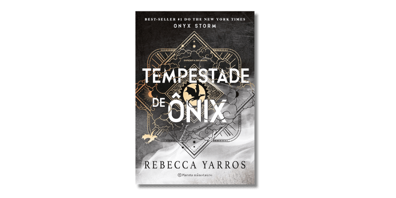 Livro Tempestade de Ônix da escritora Rebecca Yarros